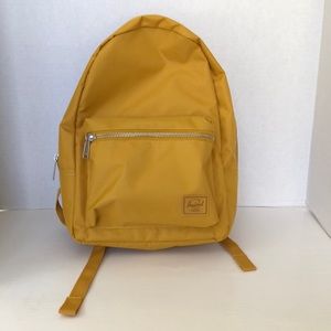 mustard herschel backpack